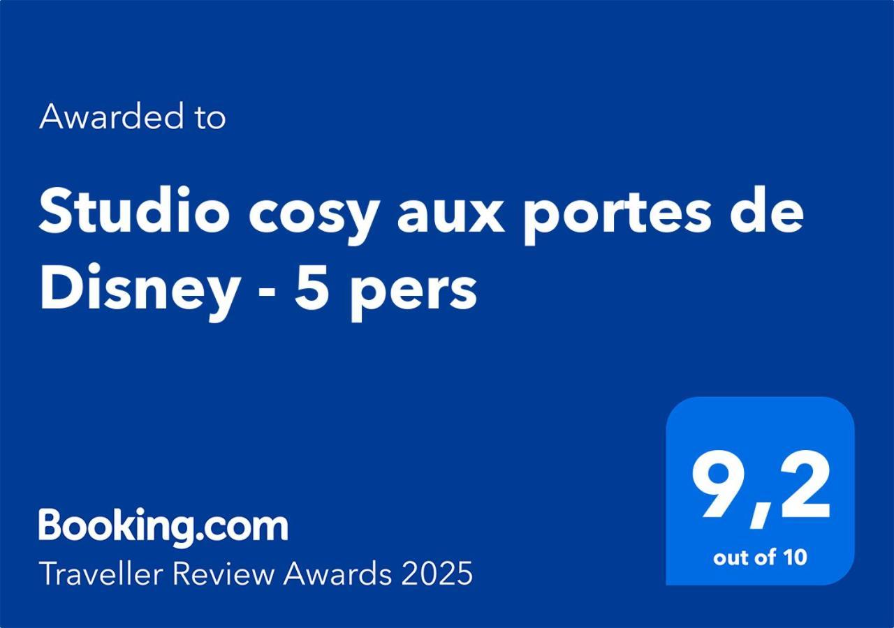 Studio Cosy Aux Portes De Disney - 5 Pers Chessy  Exterior photo